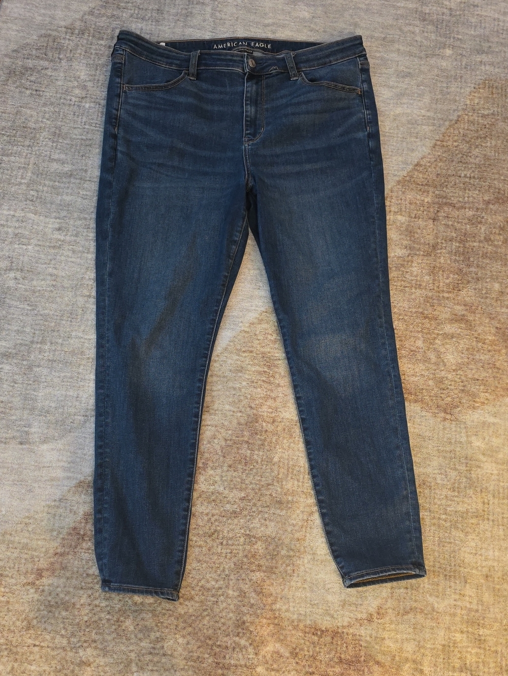 American Eagle Outfitters Indigo Wash Skinny Jeans